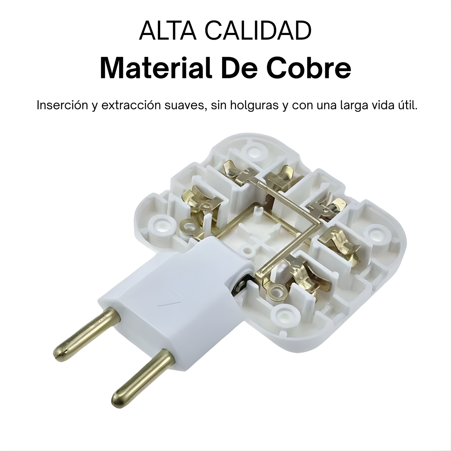 Adaptador 3 en 1 Giratorio de Alta Potencia